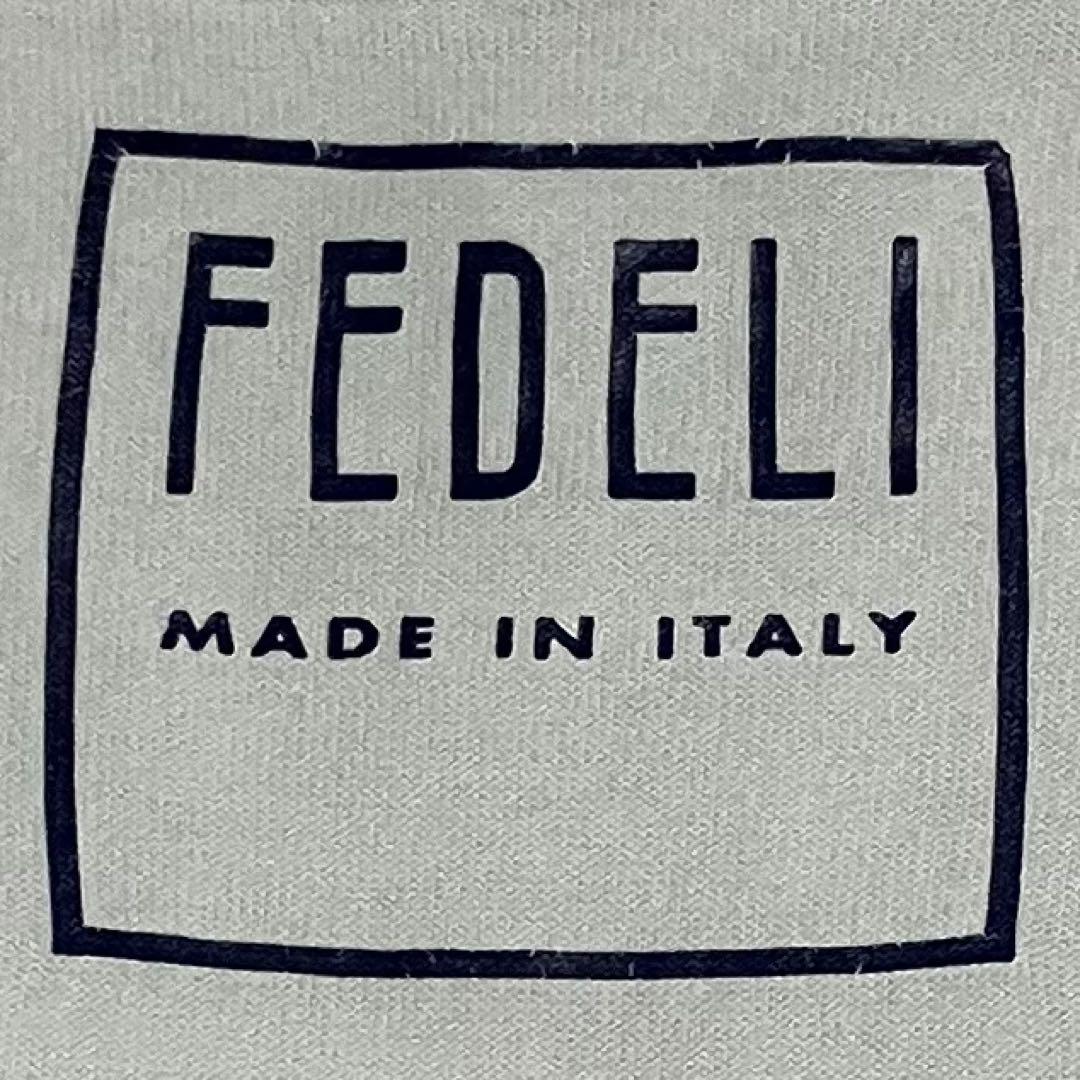 【人気】FEDELI　フェデーリ　半袖Tシャツ　クルーネック　サイズ52