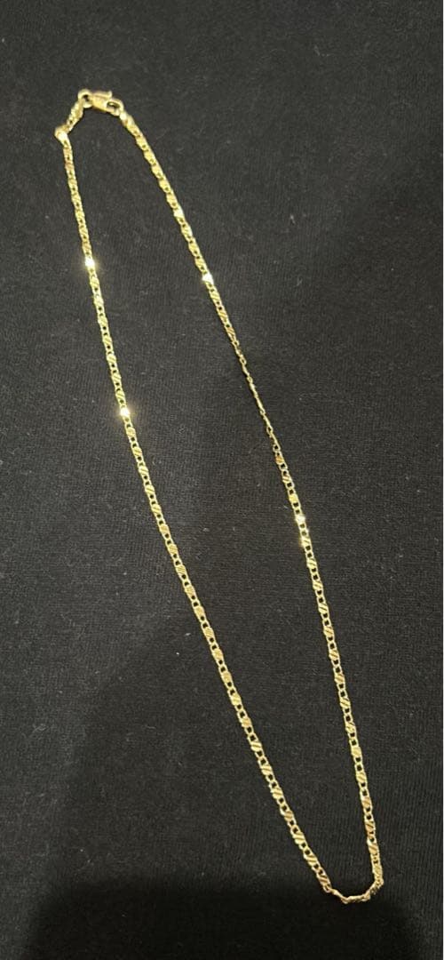 遺品整理 18k 刻印あり ゴールドネックレス 50cm20インチ 遺品整理 18k 刻印あり ゴールドネックレス 50cm20インチ
