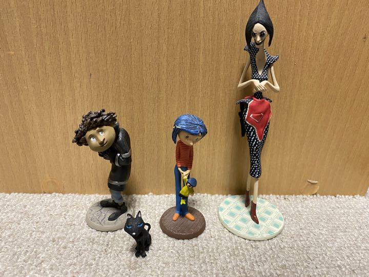 コララインとボタンの魔女　ネカフィギュア4体セット