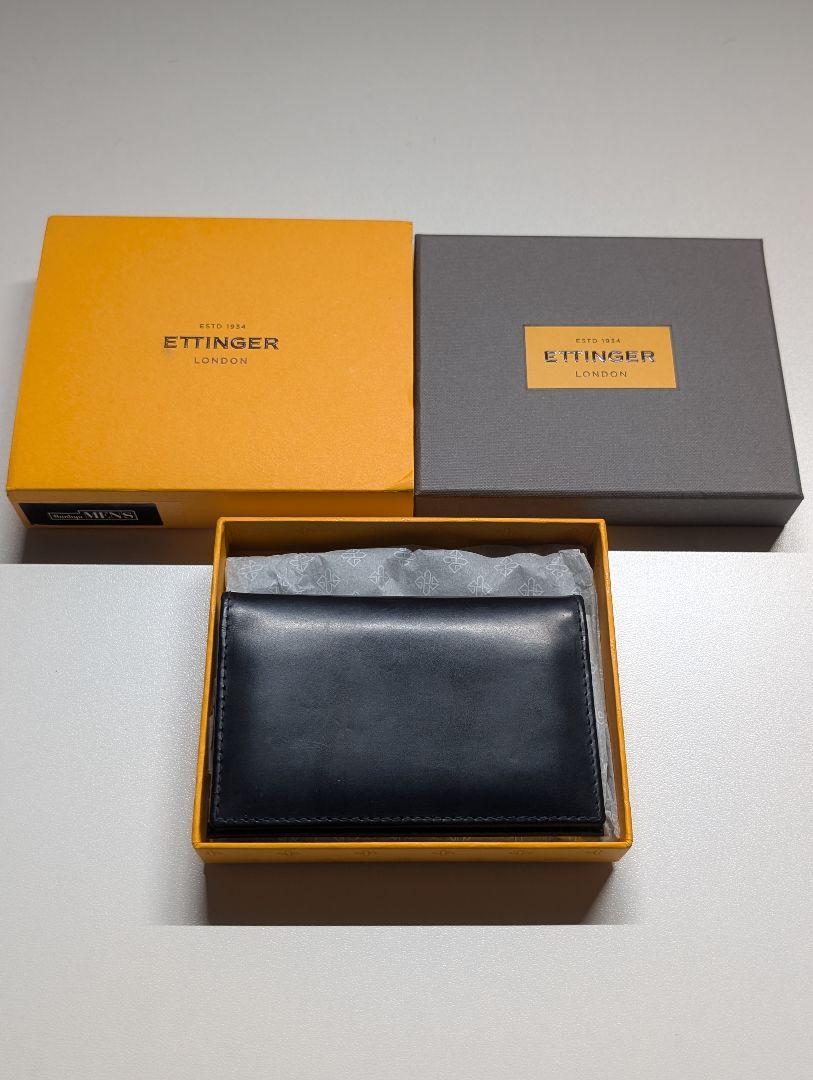 <美品> ETTINGER 名刺入れ