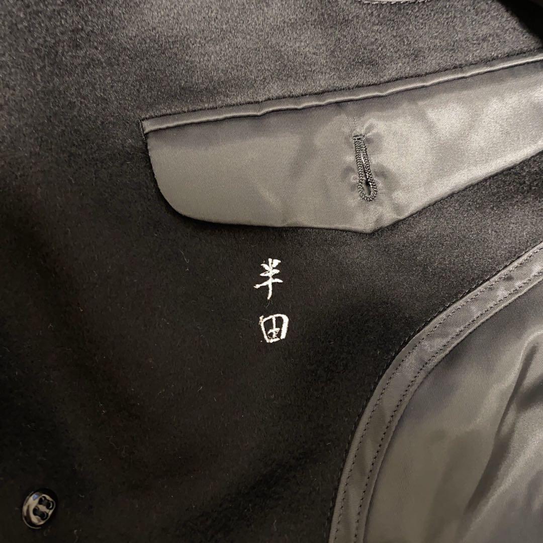 B0917K【PIACENZA】ステンカラーコート カシミヤ100% 美品