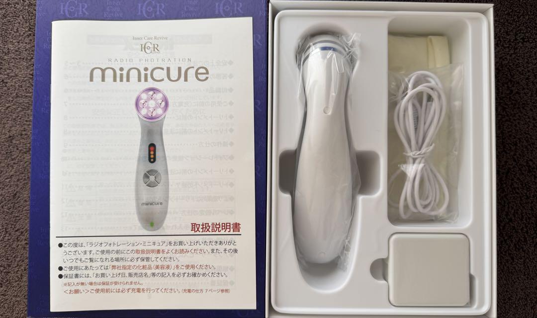 ICRラジオフォトレーションminicureミニキュア美顔器