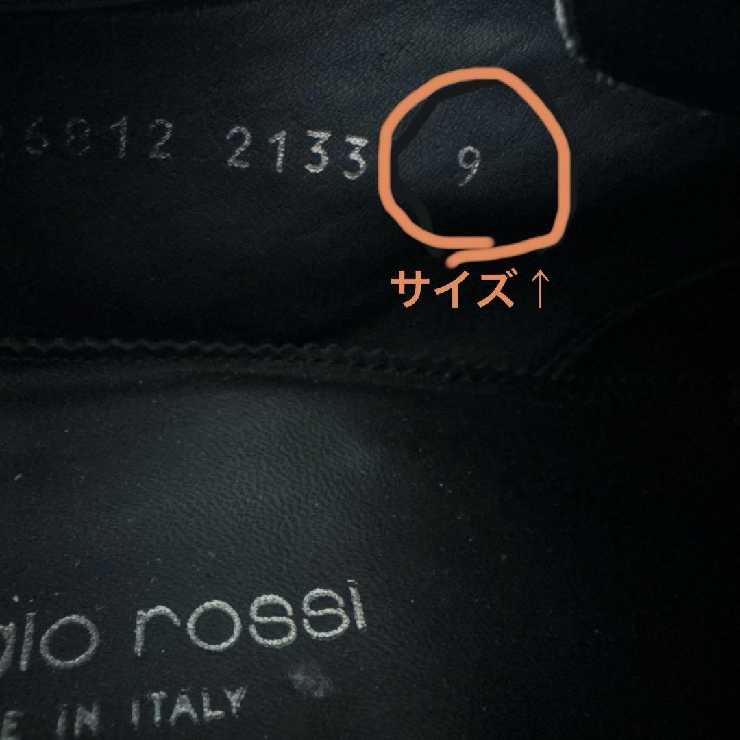 セルジオロッシ　sergio rossi ホワイト リアルパイソン
