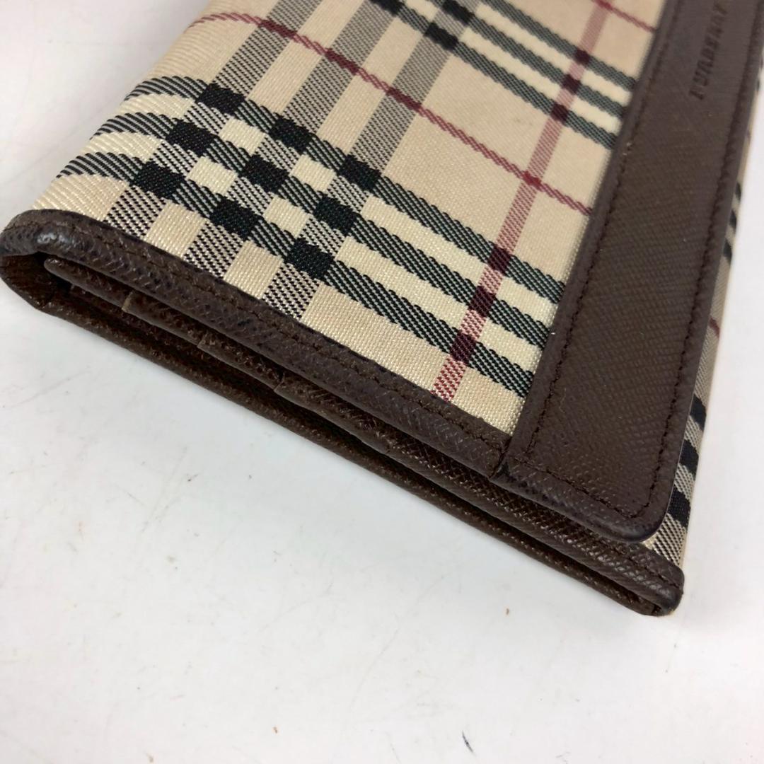 Burberry バーバリー ノバチェック 二つ折り長財布 ブランド