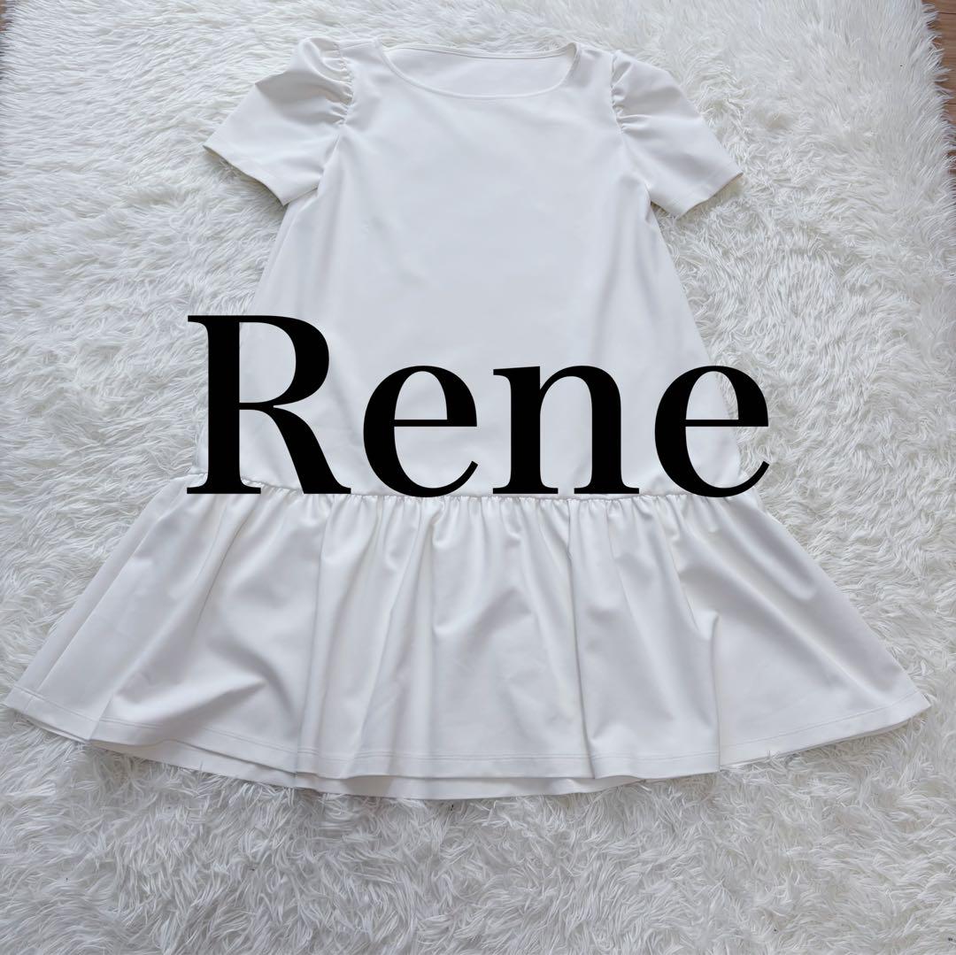 【美品】Rene リラテックドレス UVカット フレア Aライン 現行モデル