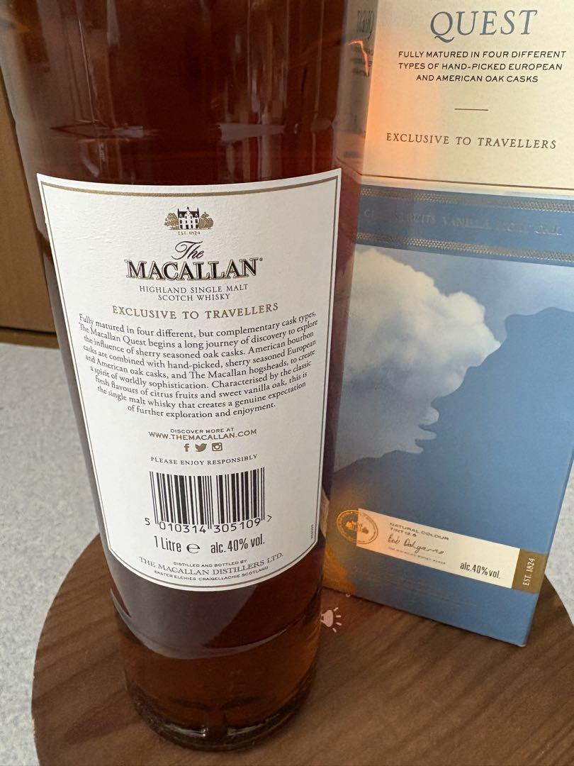 送料込　マッカラン　The Macallan Quest 1ℓ 40%