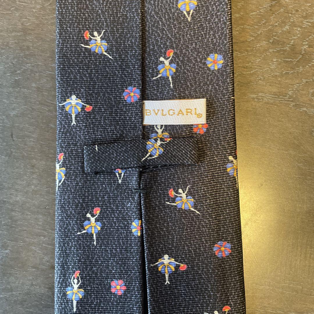 【公式サイト】正規ブランド品通販 バレリーナ ブラック ネクタイ BVLGARI 花柄 メルカリ - 新品未使用 小物