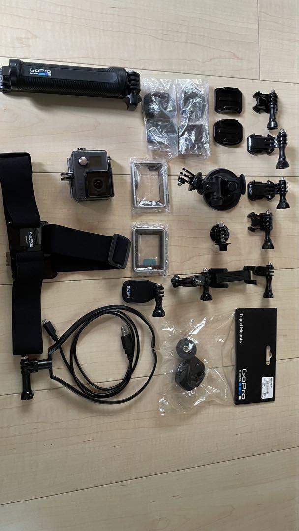 GoPro HERO+ 背面液晶　アクションカメラ　アクセサリー色々