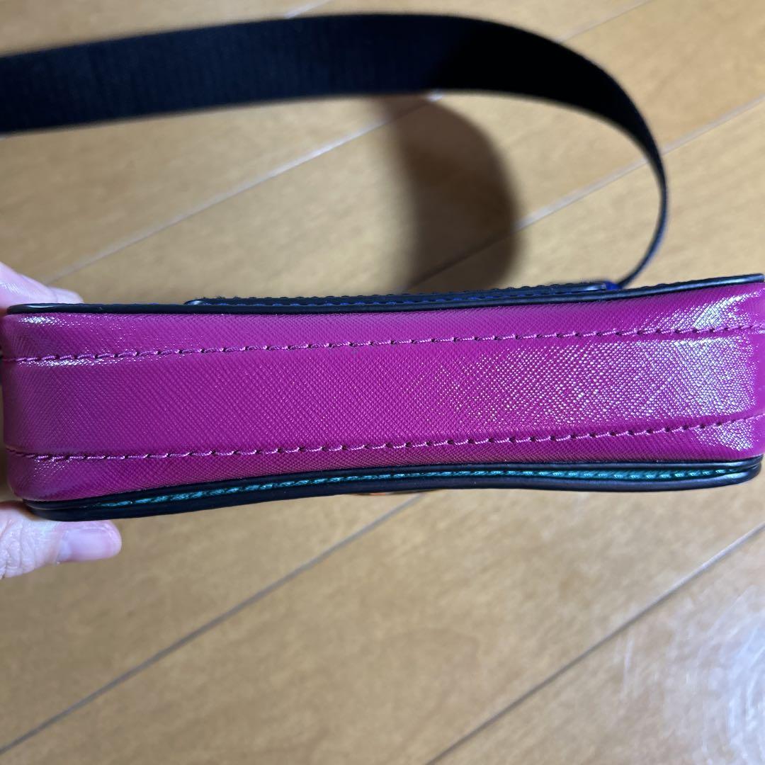 マークジェイコブス　ボディバック　ブルー　MARC JACOBS
