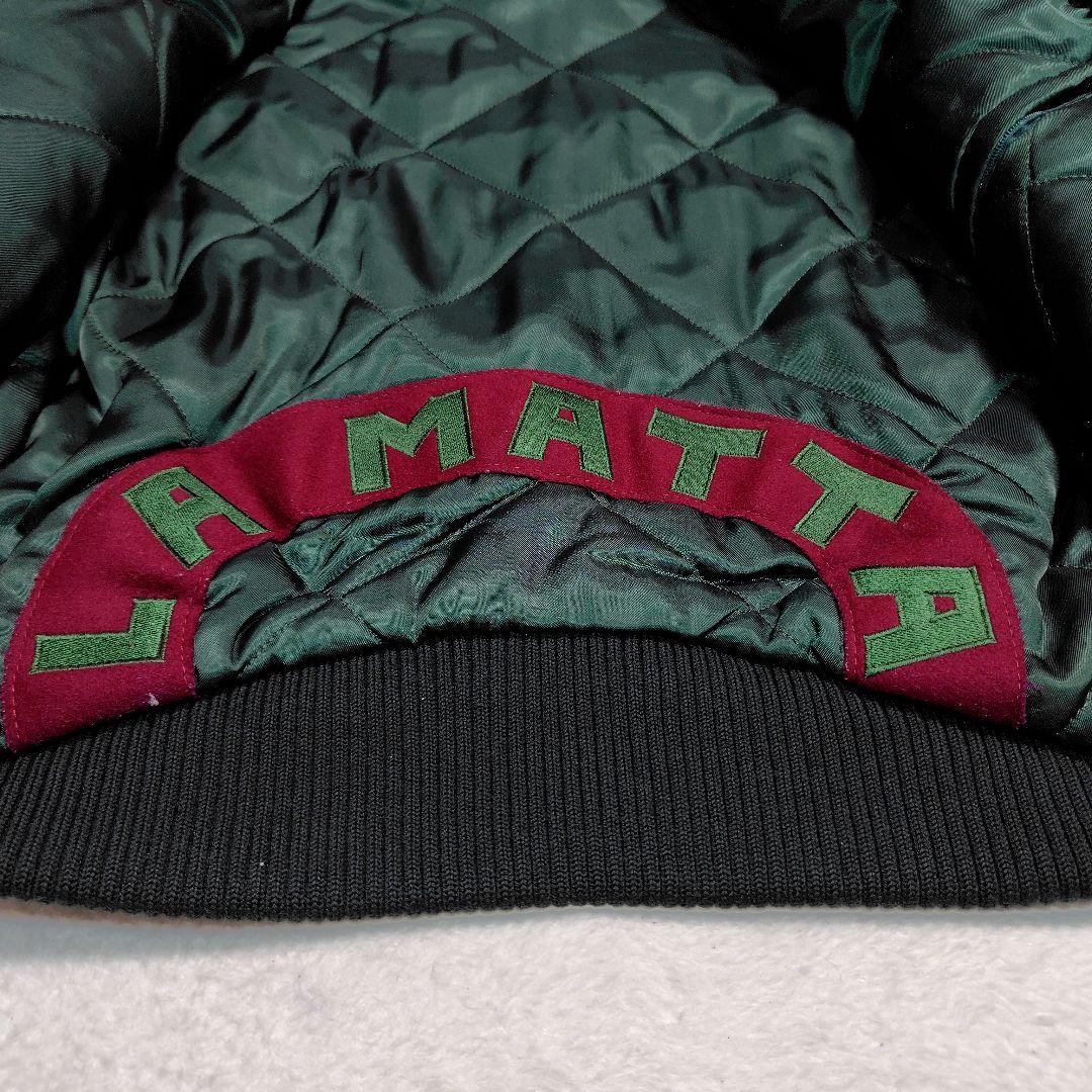 la matta レザージャケット 濃緑 ダークグリーン フード付 la matta レザージャケット 濃緑 ダークグリーン フード付