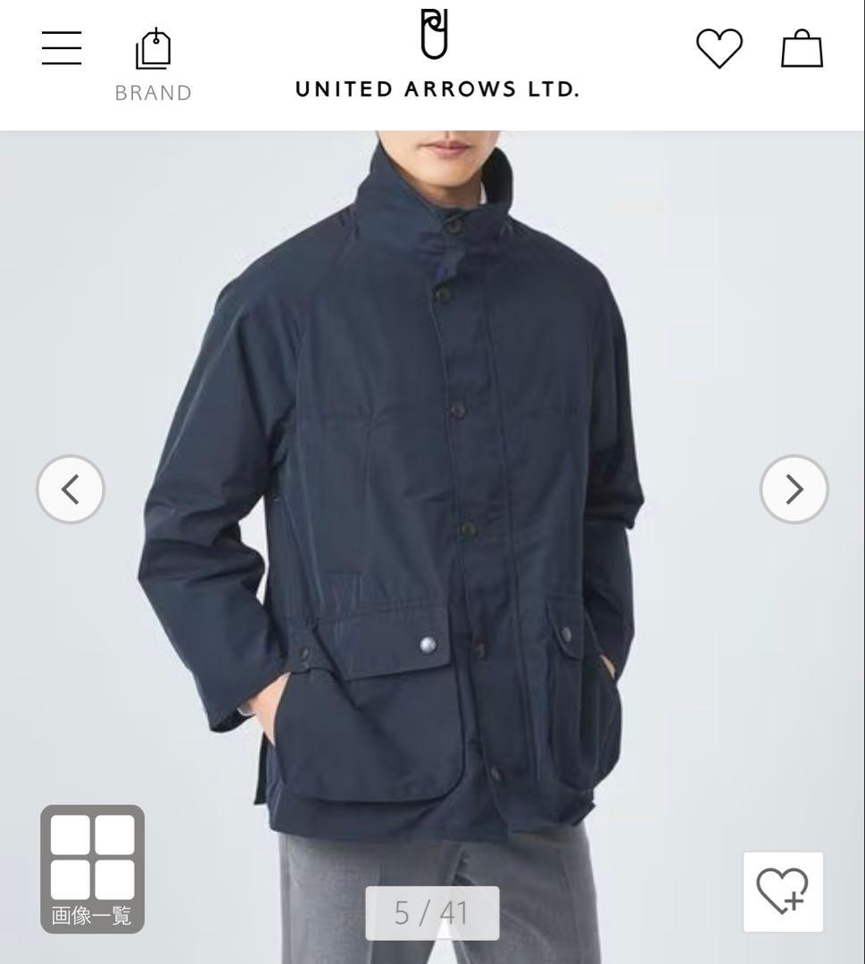 <Barbour>ユナイテッドアローズ別注 スタンド ビデイル ジャケット <Barbour>ユナイテッドアローズ別注 スタンド ビデイル ジャケット