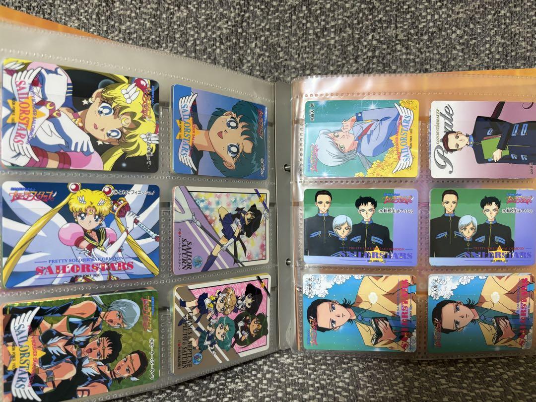 カードダスSYSTEM FILE セーラームーンカードダス　カードセット　当時品