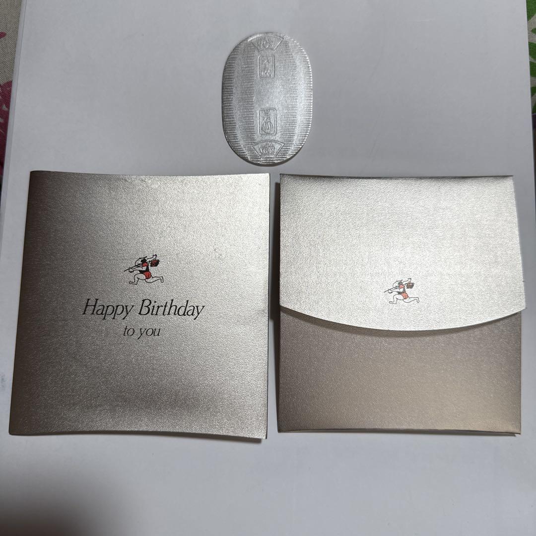 佐川急便誕生日記念 純銀小判 - メルカリ