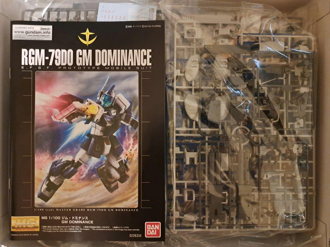 【新品未開封】MG RGM-79DO GM DOMINANCE ジムドミナンス
