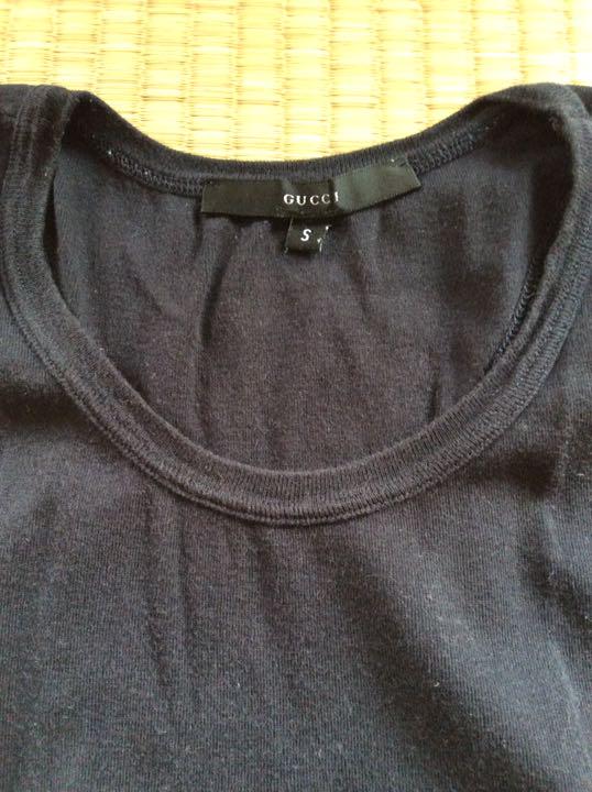 GUCCI 黒 M タンクトップ コットン100% Gucci タンクトップ