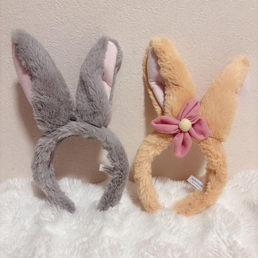ディズニー とんすけ ミスバニー カチューシャ