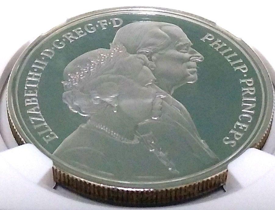 1994 ロイヤルウェディング 25ドル プルーフ銀貨 NGC PF69UC 1994 ロイヤルウェディング 25ドル プルーフ銀貨 NGC PF69UC