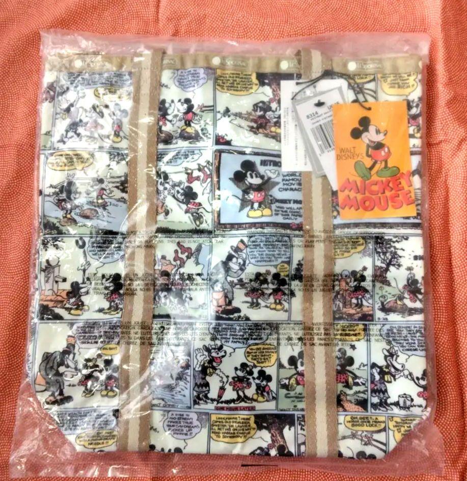 レスポートサック 8314 U046 ディズニーヴィンテージコミック