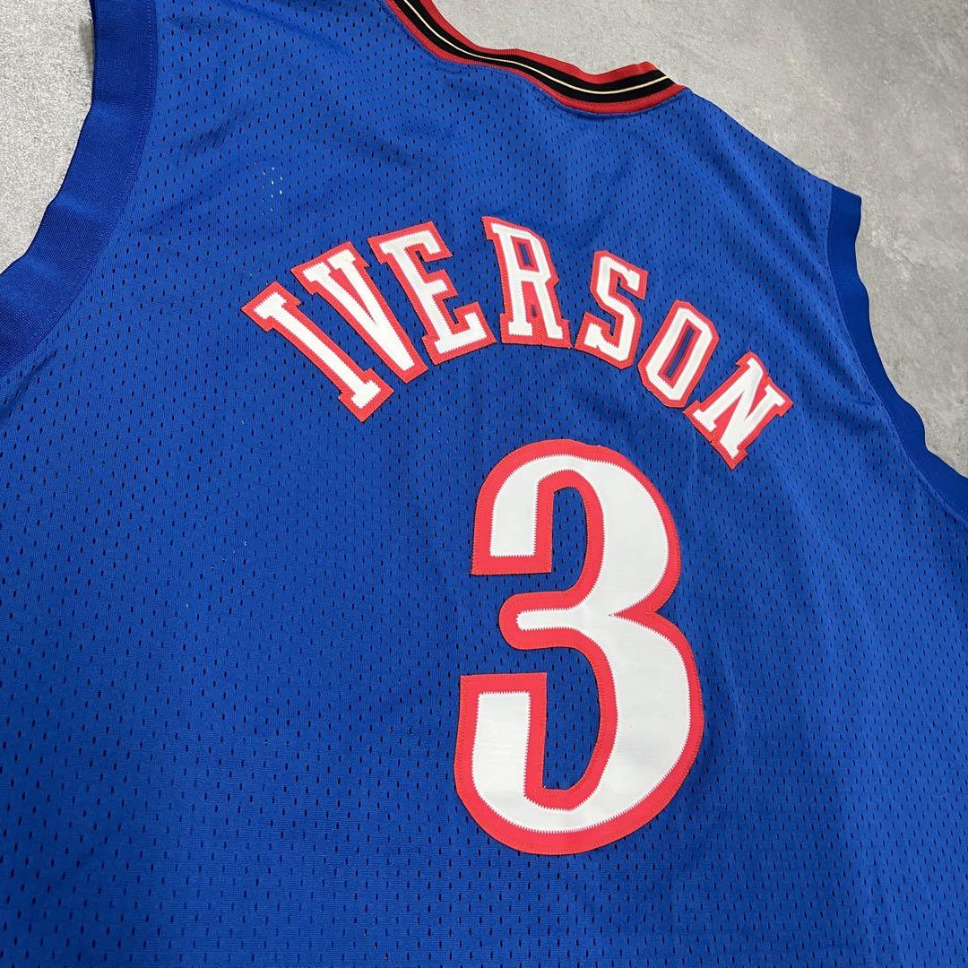 00s NIKE NBA 76ers アレンアイバーソン ゲームシャツ - メルカリ