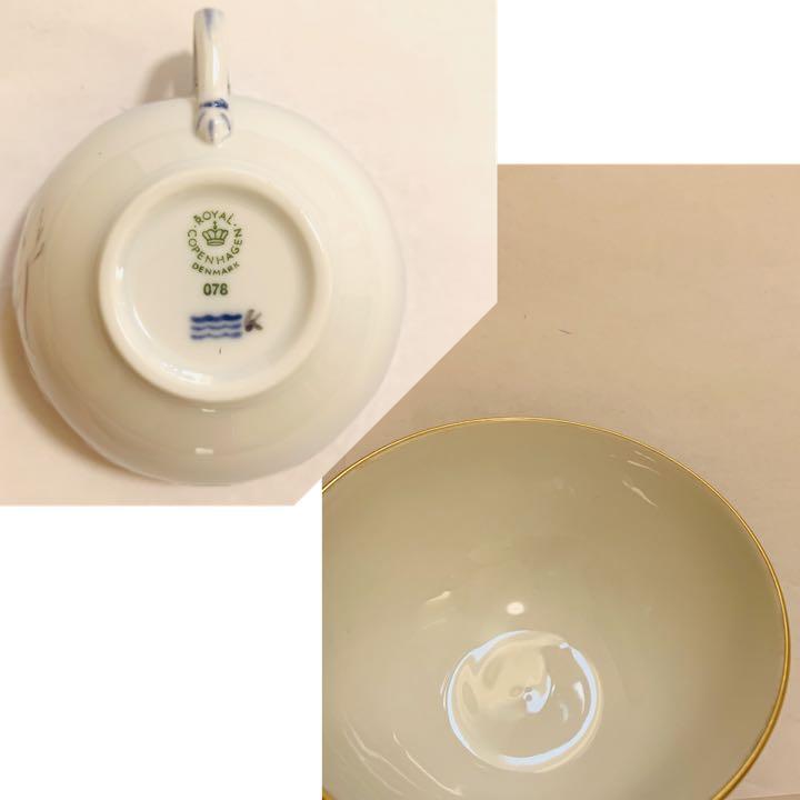 通販在庫あ 美品 ロイヤルコペンハーゲン シーガル ティーカップ&ソーサー B 70eAl-m72260114104 国産最新作