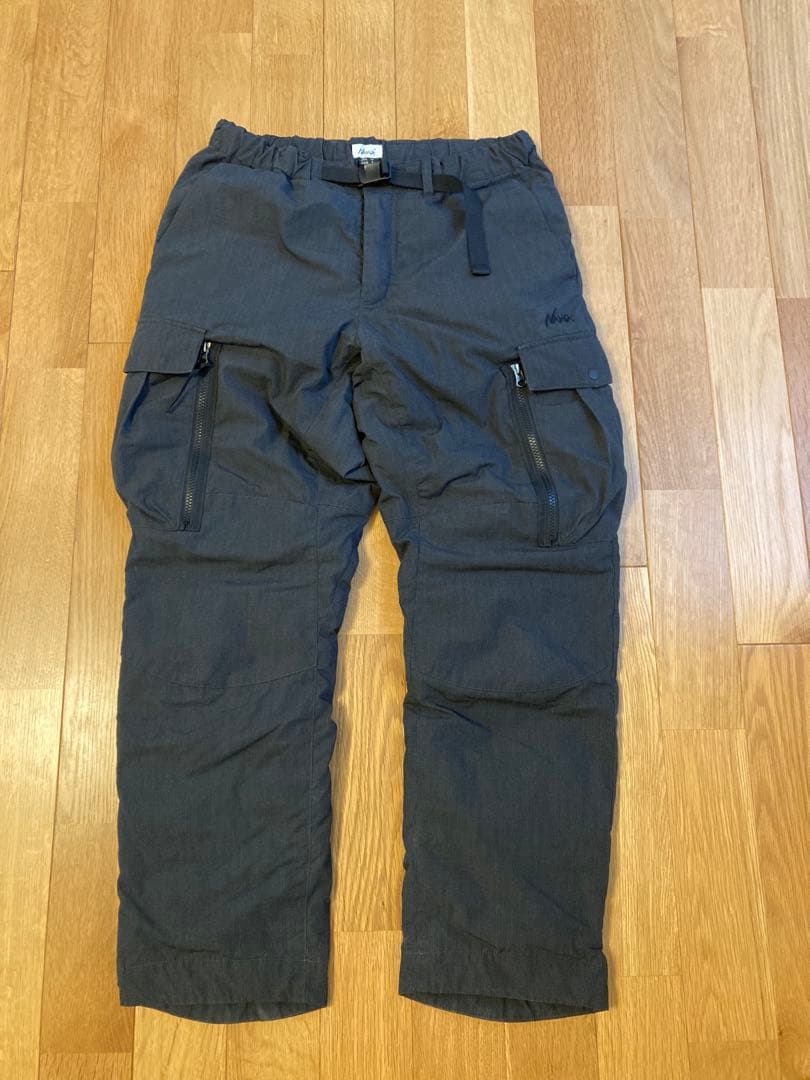 NANGA HINOC ダウンパンツ　チャコール　サイズM