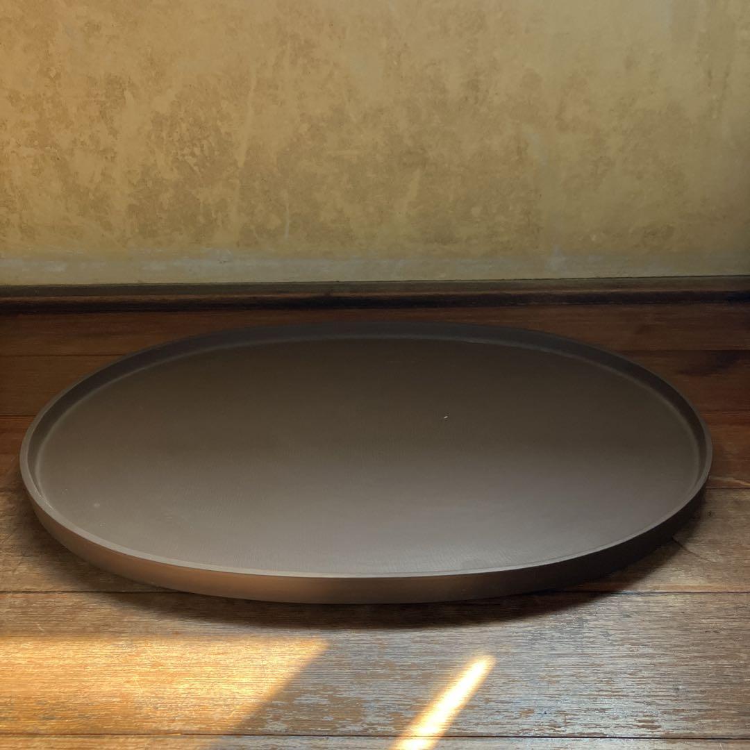 超人気新品 烏泥水盤小判型 メルカリ - 苔玉 花器 盆栽鉢 盆景