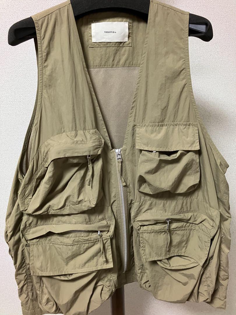 【エムコ】TODAYFUL Nylon Pocket Vest