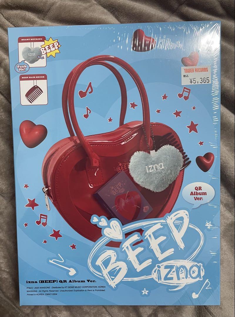 新品未開封 izna BEEP アルバム QR ver. 1枚 - メルカリ