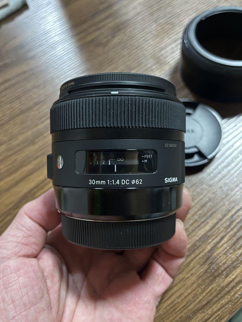 SIGMA 30mm F1.4 DC Art レンズ