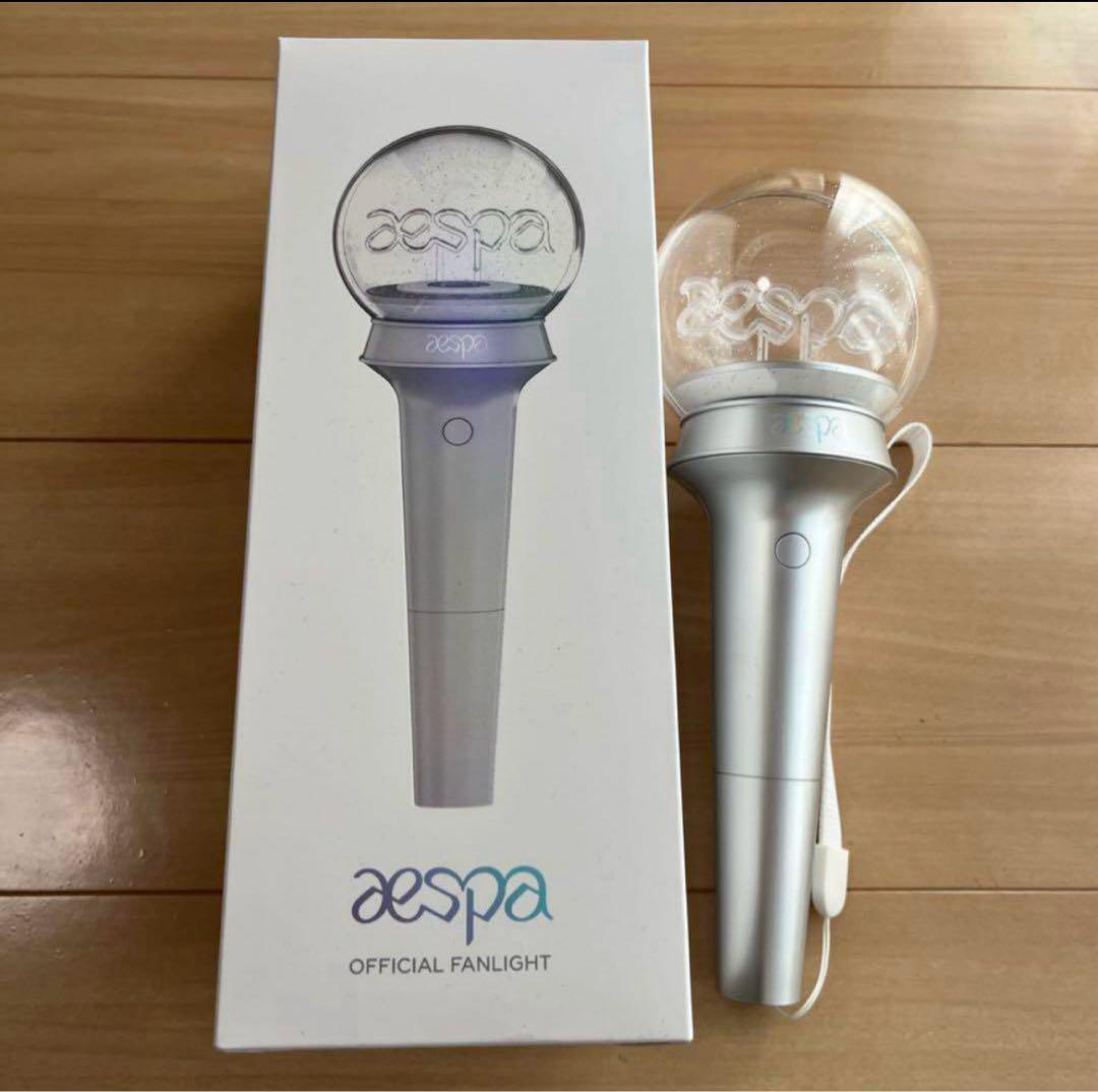Amazon.co.jp: aespa - OFFICIAL FANLIGHT 公式 ペンライト 輸入