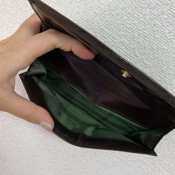 定番格安 美品 キルティング×レザー Wホック 長財布 VuBfT-m72269924197 Burberry バーバリー 国産HOT