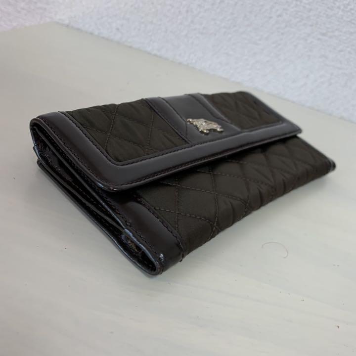 定番格安 美品 キルティング×レザー Wホック 長財布 VuBfT-m72269924197 Burberry バーバリー 国産HOT