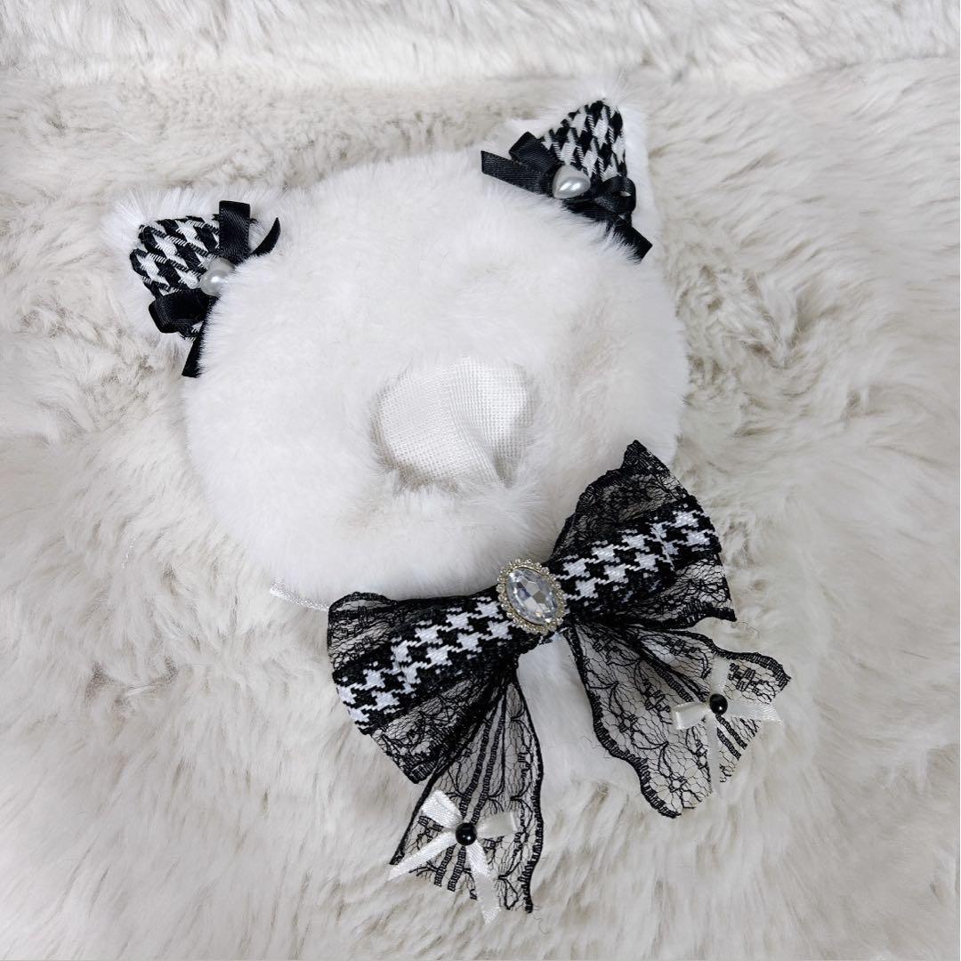 b.53 ぬい服 12cm ちびぐるみ 着ぐるみ お座り にじぱぺ 白ねこセット 61vuKh4P4mL._UF350,350_QL50_.jpg