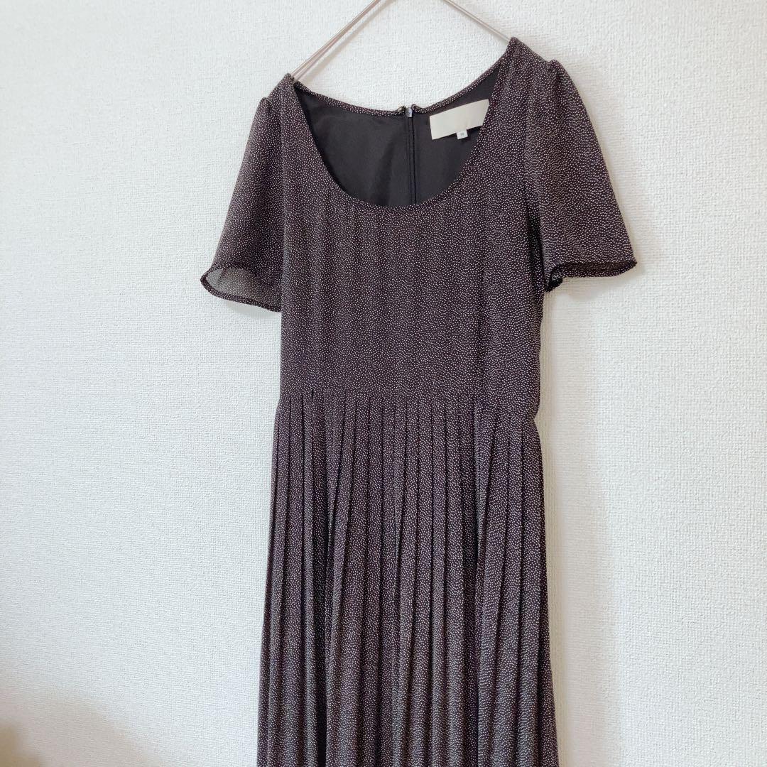 ずっと気になってた TODAYFUL⭕️完売 ジョーゼットパターンドレス 希少 ドット ワンピース