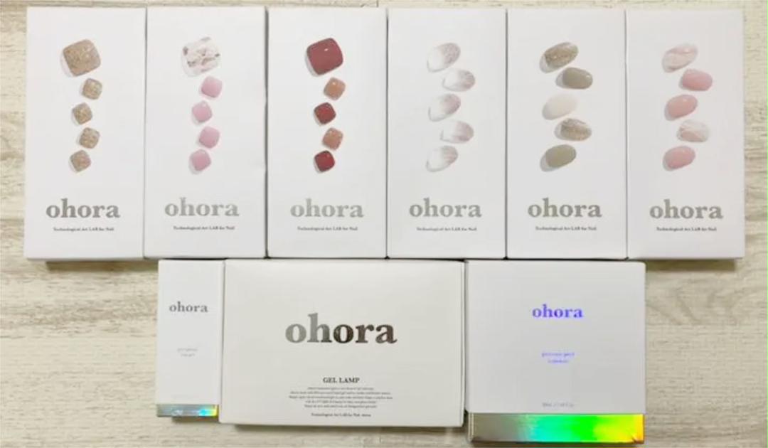 ohora ジェルネイルシート ツール 9点セット は自分にプチご褒美を ohora ジェルネイルシート ツール 9点セット は自分にプチご褒美を