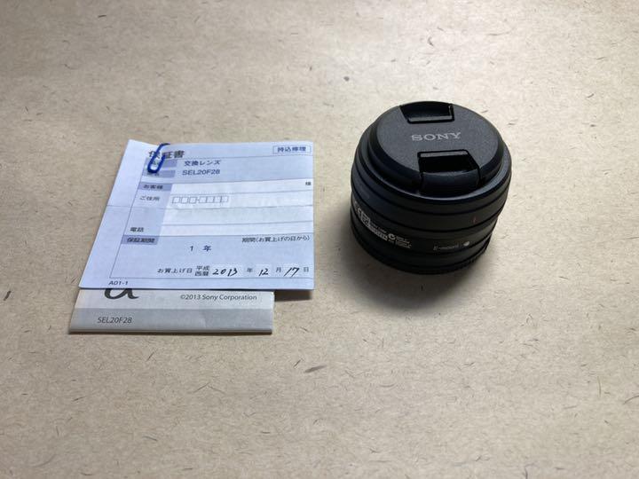 人気最新品 Eマウント SEL20F28 QsyuA-m72274038226 レンズ 新作入荷人気