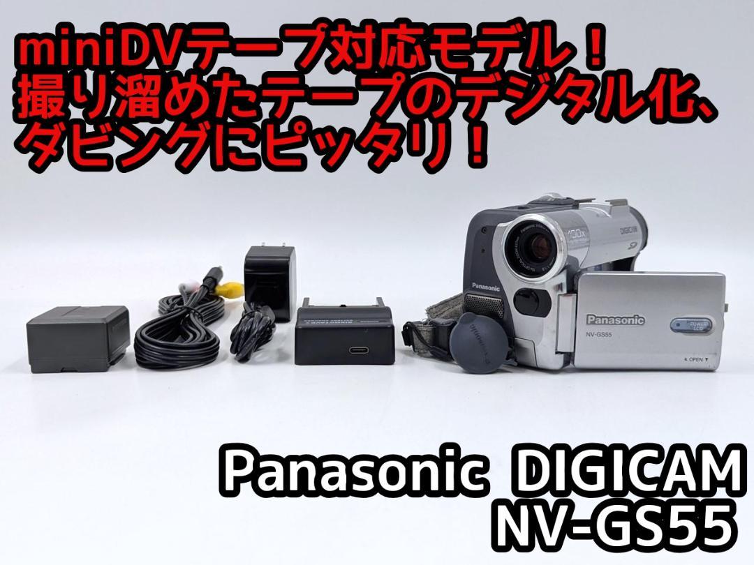 miniDVのダビングに！ Panasonicビデオカメラ NV-GS200 1 miniDVのダビングに！ Panasonicビデオカメラ NV-GS400 - メルカリ