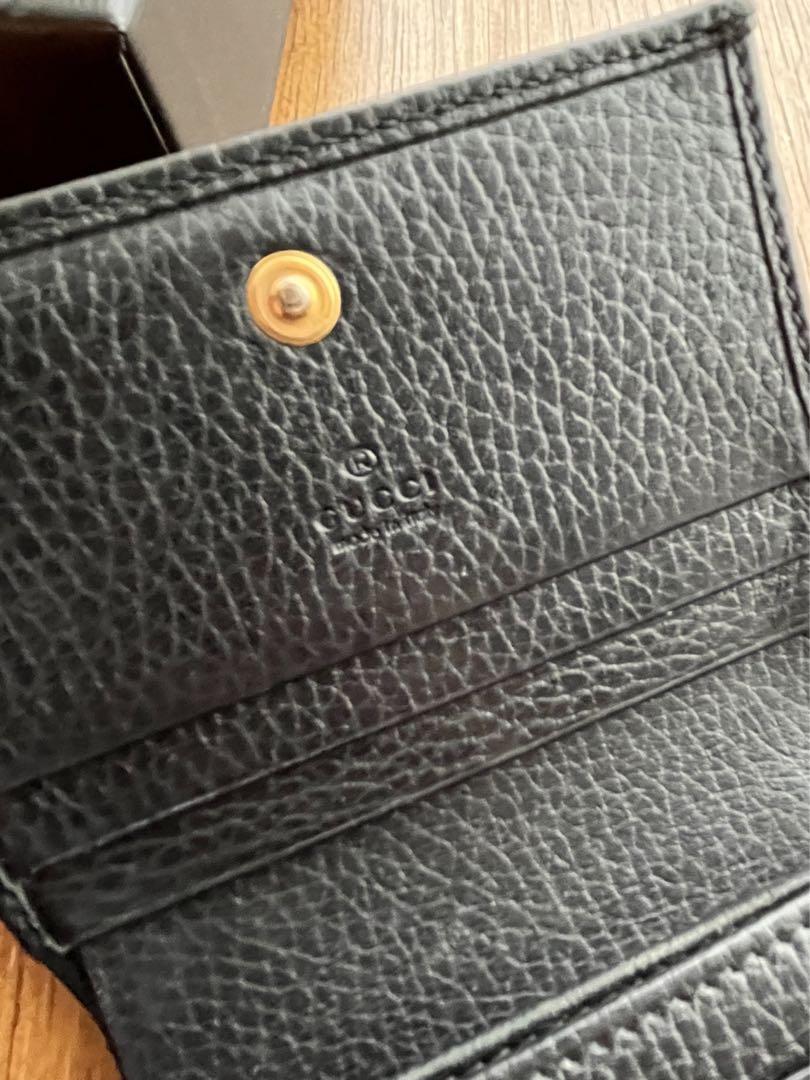 GUCCI 財布「最終値下げ！」 最終値下げ ಇ GUCCI 折りたたみ財布 コンパクトウォレット 正規品