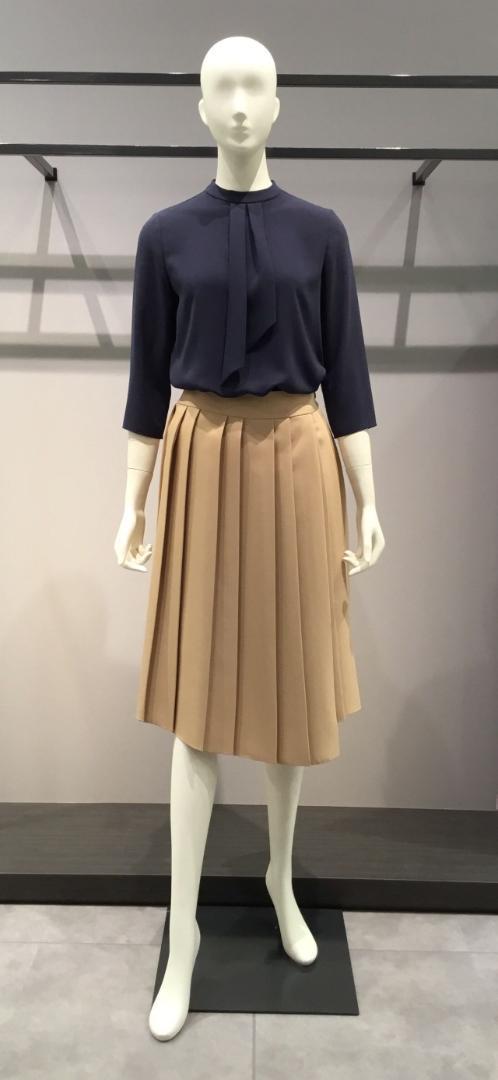 theory luxe アシンメトリー プリーツ スカート スカート