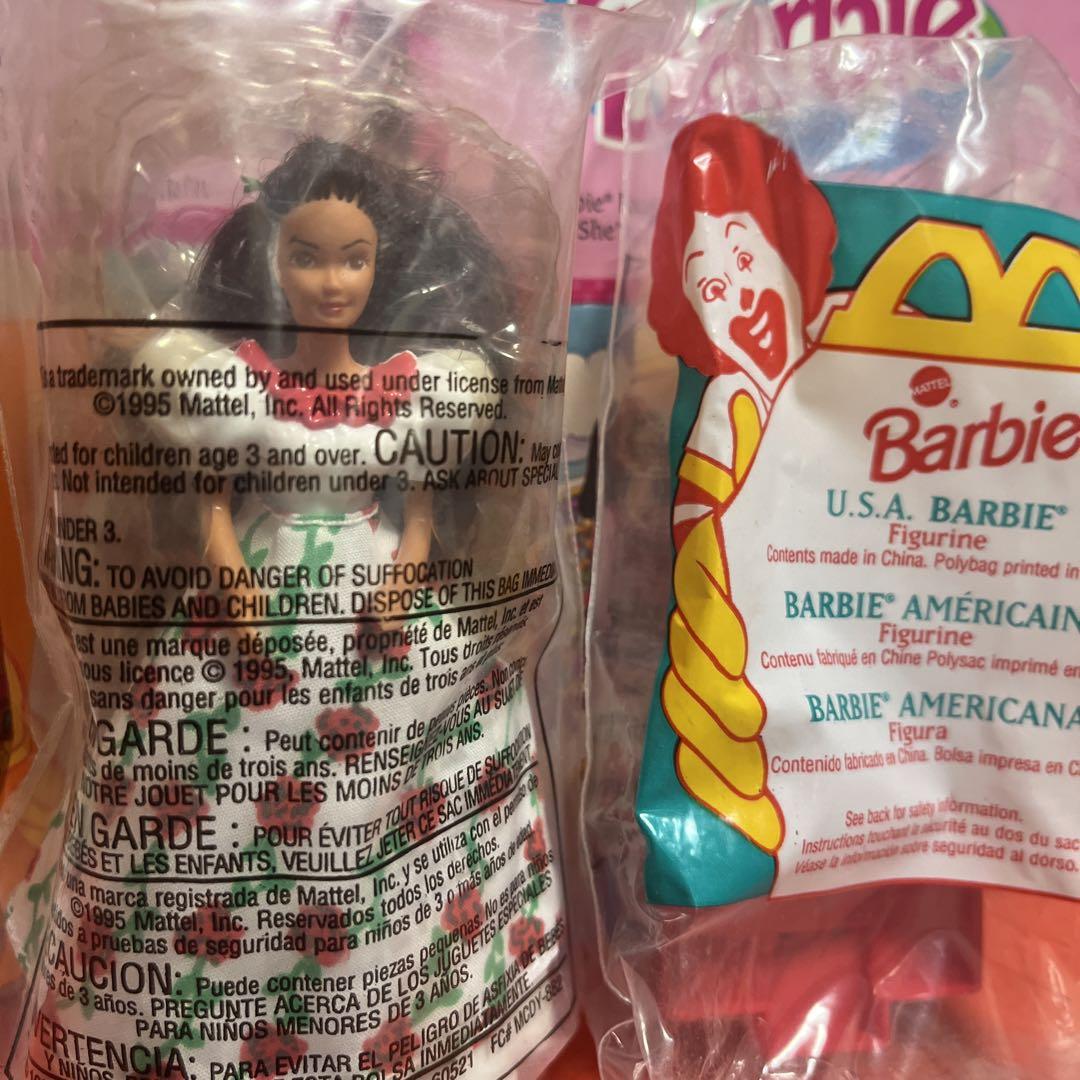 マクドナルド ハッピーセット Barbie バービー 5P セット中古 未