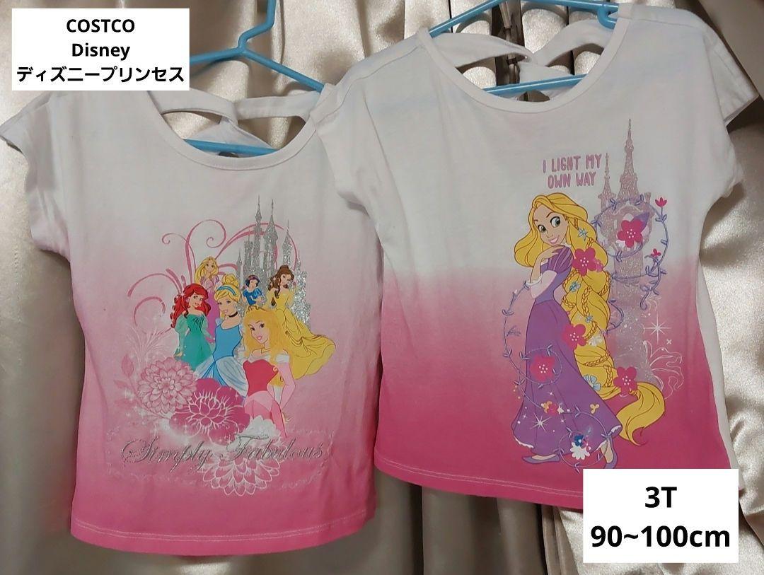 COSTCO ディズニープリンセス Tシャツ 3T 90 100 ラプンツェル COSTCO ディズニープリンセス Tシャツ 3T 90 100 ラプンツェル