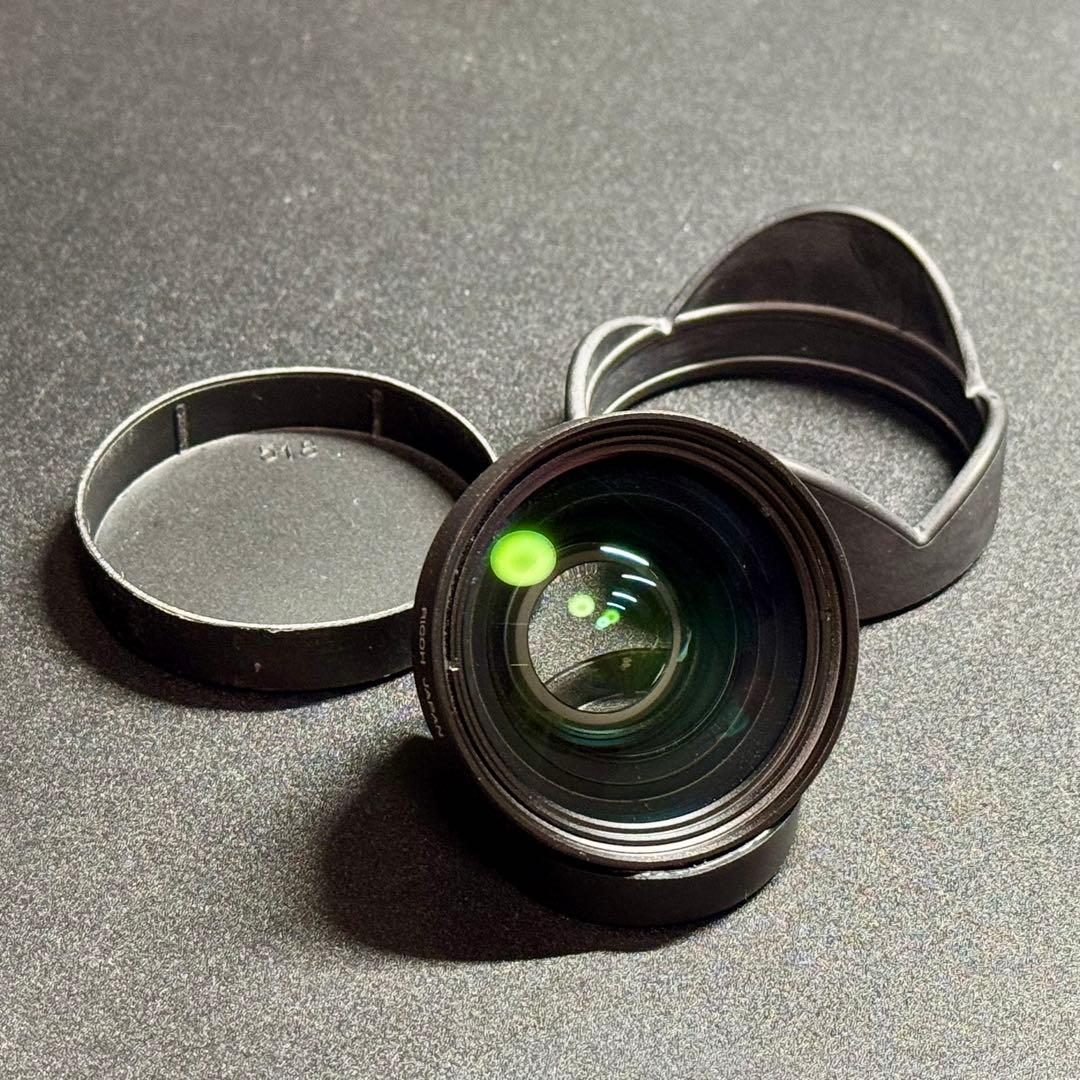 RICOH GR DIGITAL 初代 純正ワイドコンバージョンレンズ付き