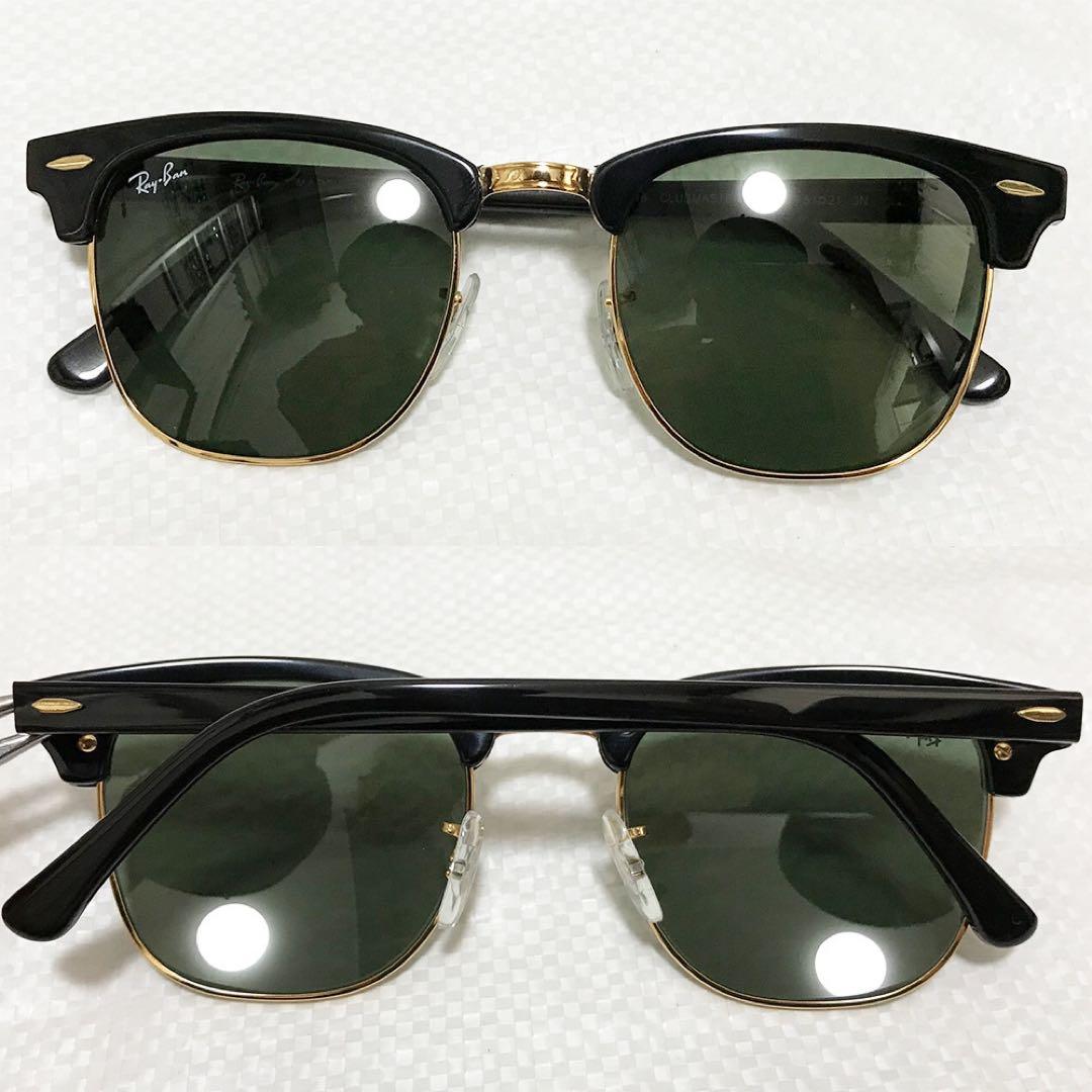 新品付属品あり RayBan クラブマスター レイバン サングラス ブラック_1