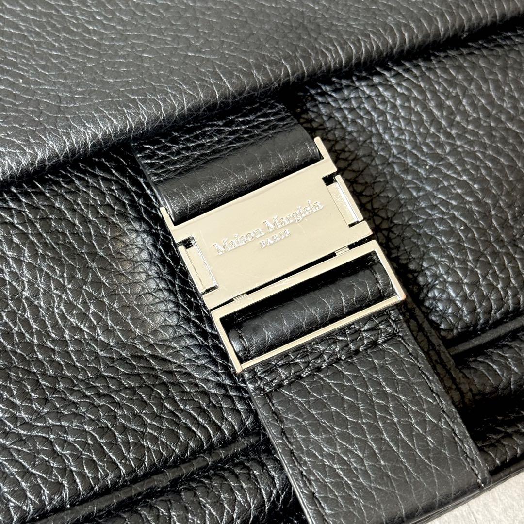 Maison Margiela レザーメッセンジャーバッグ 本人期 ここのえタグ