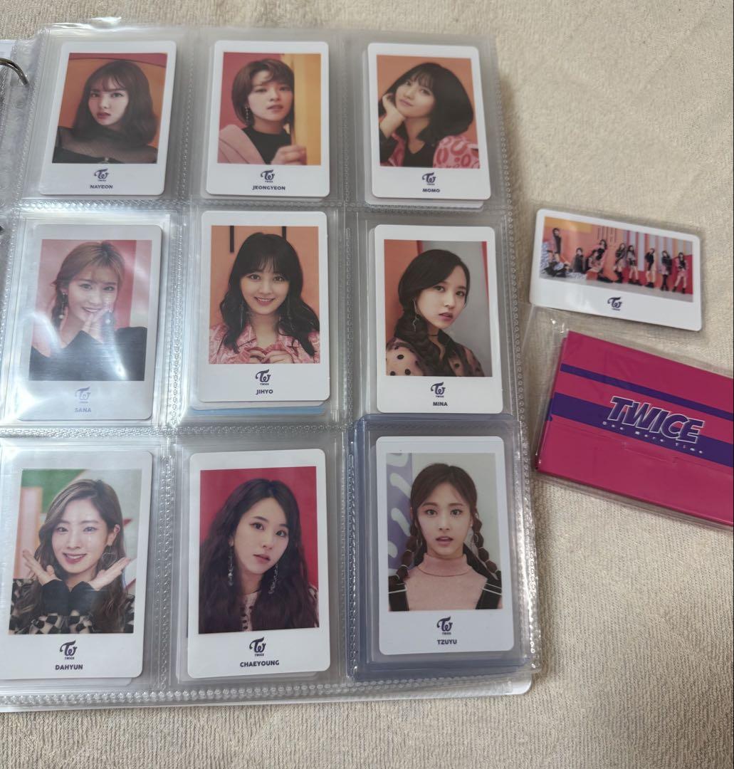 TWICE onemoretime candypop クリアカード　未開封 jyp kpop TWICE JAPAN ONE MORE TIME OFFICIAL POLAROID