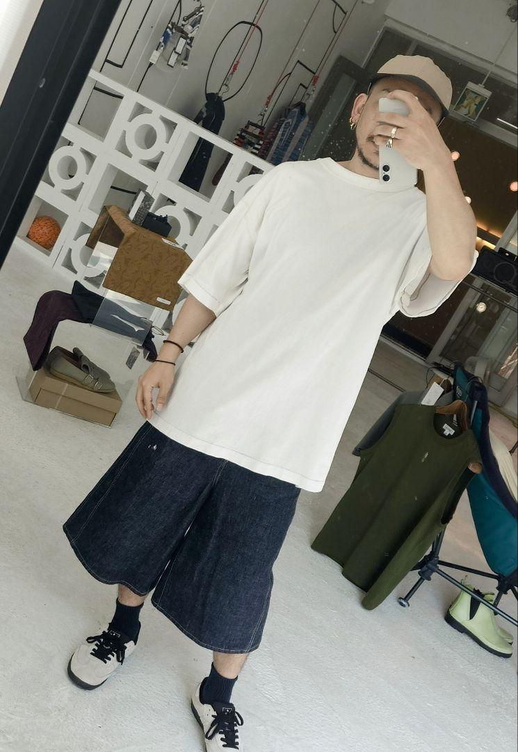 パンツ ROTOL TRIPLE SEAMS 6P DENIMSHORTS WASHED