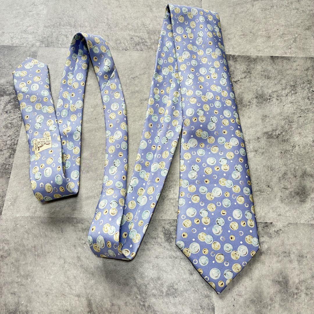 ✨美品✨エルメス ネクタイ パープル シャボン玉柄 ✨美品✨エルメス ネクタイ パープル シャボン玉柄 - メルカリ