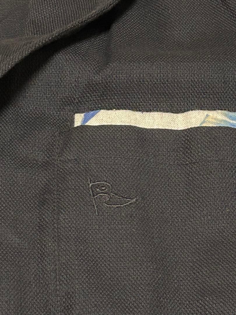 レキオシアン 麻混 ジャケット XLサイズ レキオシアン 麻混 ジャケット XLサイズ