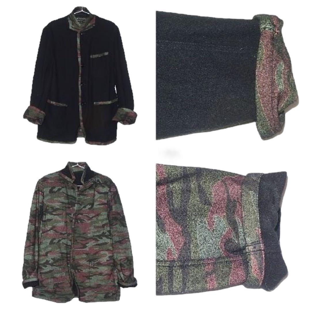 ▪00’s【HOMME PLUS】TAILORED テーラード リバーシブル迷彩