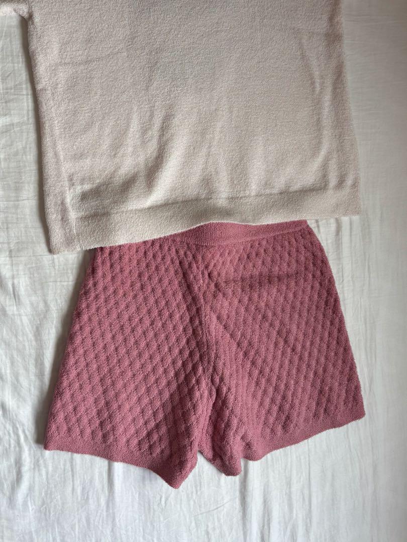 gelatopiqué イチゴ刺繍 ルームウェア